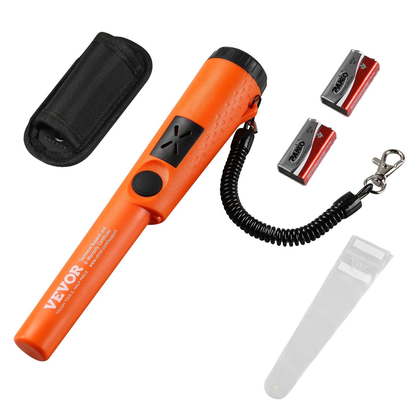 Metal Detector Pin pointer IP66/IP68 Waterproof Handheld Pointer Wand 1.96"/4.5" Detection Depth 3 Modes for Detecting