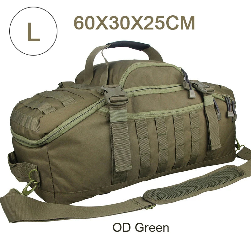 30L 45L 80L Outdoor Mountaineering Bag Molle Tactical Backpack Large Duffel Bag Hiking Camping Travel Bags