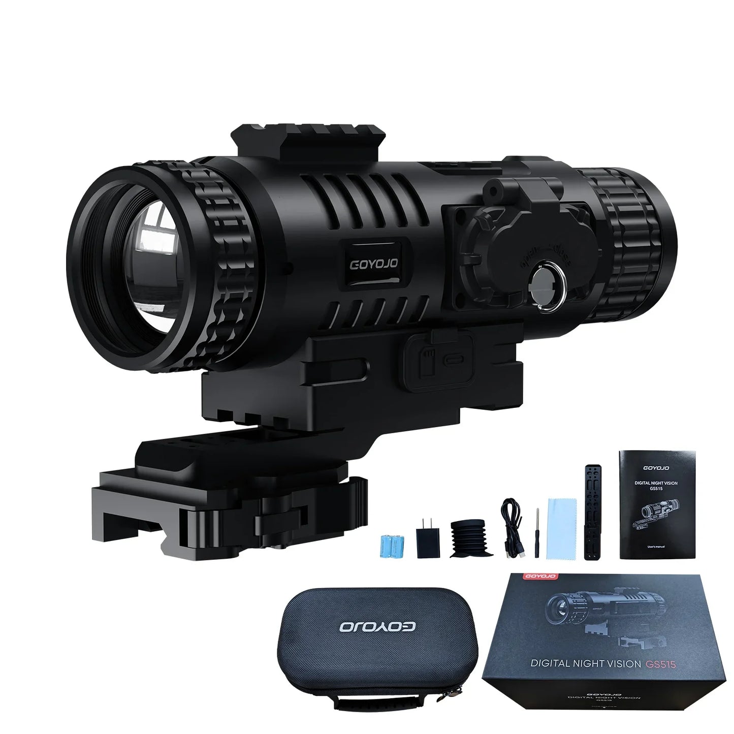 GS515 Digital Night Vision 2560x1920 Resolution 5-20X  HD Day Night Optics for Hunting Surveillance Wildlife Observation