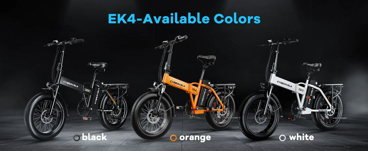 1000W Peak Electric Bike for Adults Foldable 28+MPH 80Miles Removable Battery Fat Tire Off-road E-bike EK4 EK5 Mars700