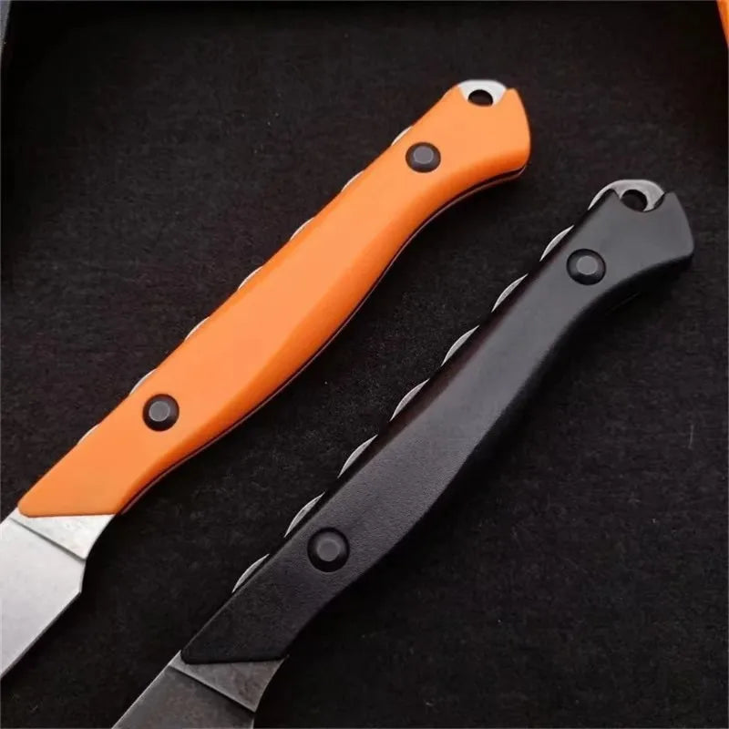 BM 15700 Fixed Blade Knife CPM-154 Blade Santoprene Handle Durable Outdoor Camping EDC Hiking Portable Multitool Straight Knives