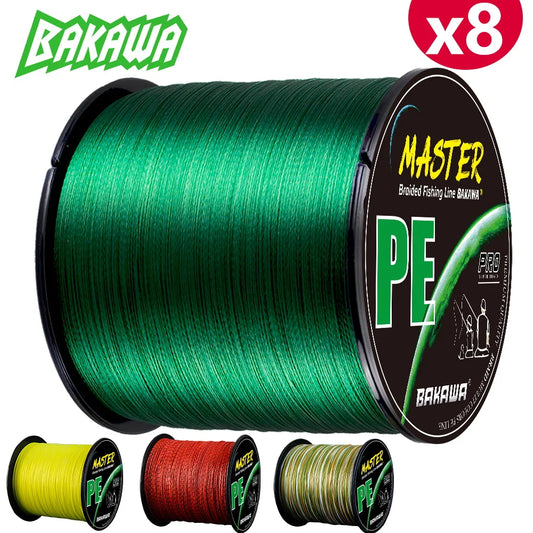 300M 8-Strand Braided PE Fishing Line High Sensitivity Super Strong Saltwater Carp Fishing Line Good Power Long Casting