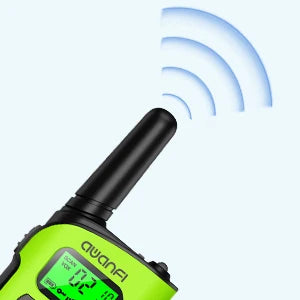 Walkie Talkies 4 Packs Rechargeable  for kids, Long Range Flashlight 8 Channel, USB Type C for Camping, Hiking, Gifts