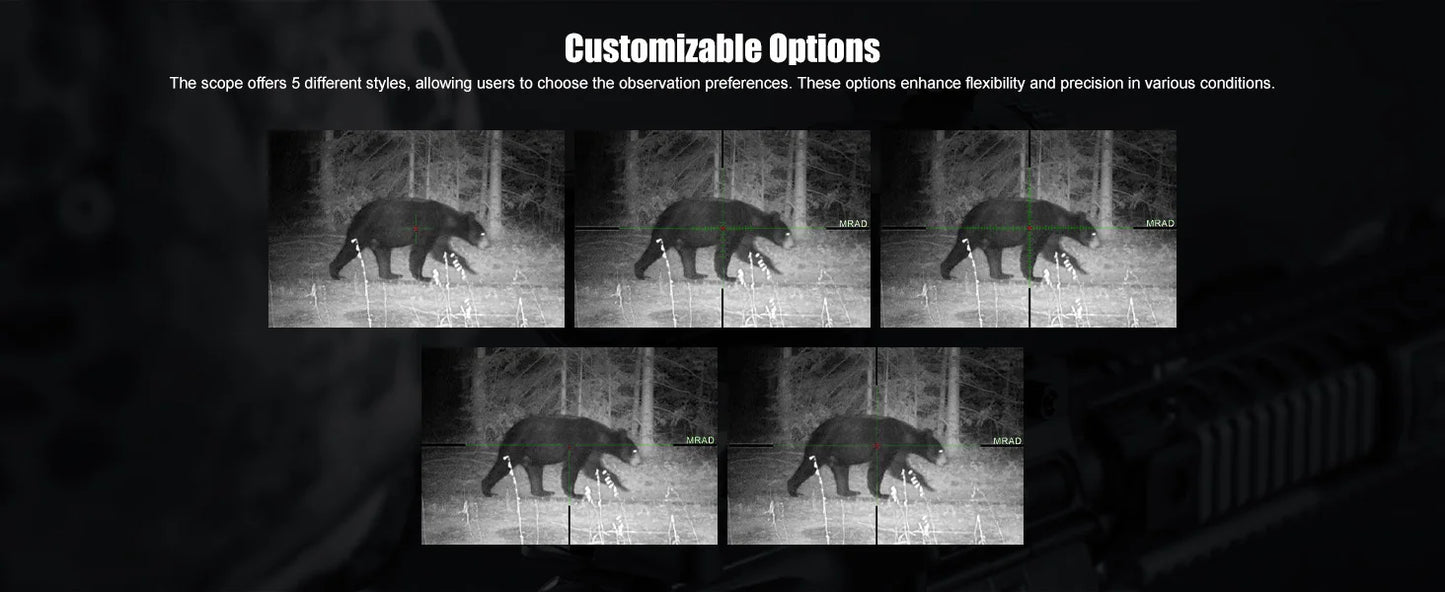 GS515 Digital Night Vision 2560x1920 Resolution 5-20X  HD Day Night Optics for Hunting Surveillance Wildlife Observation