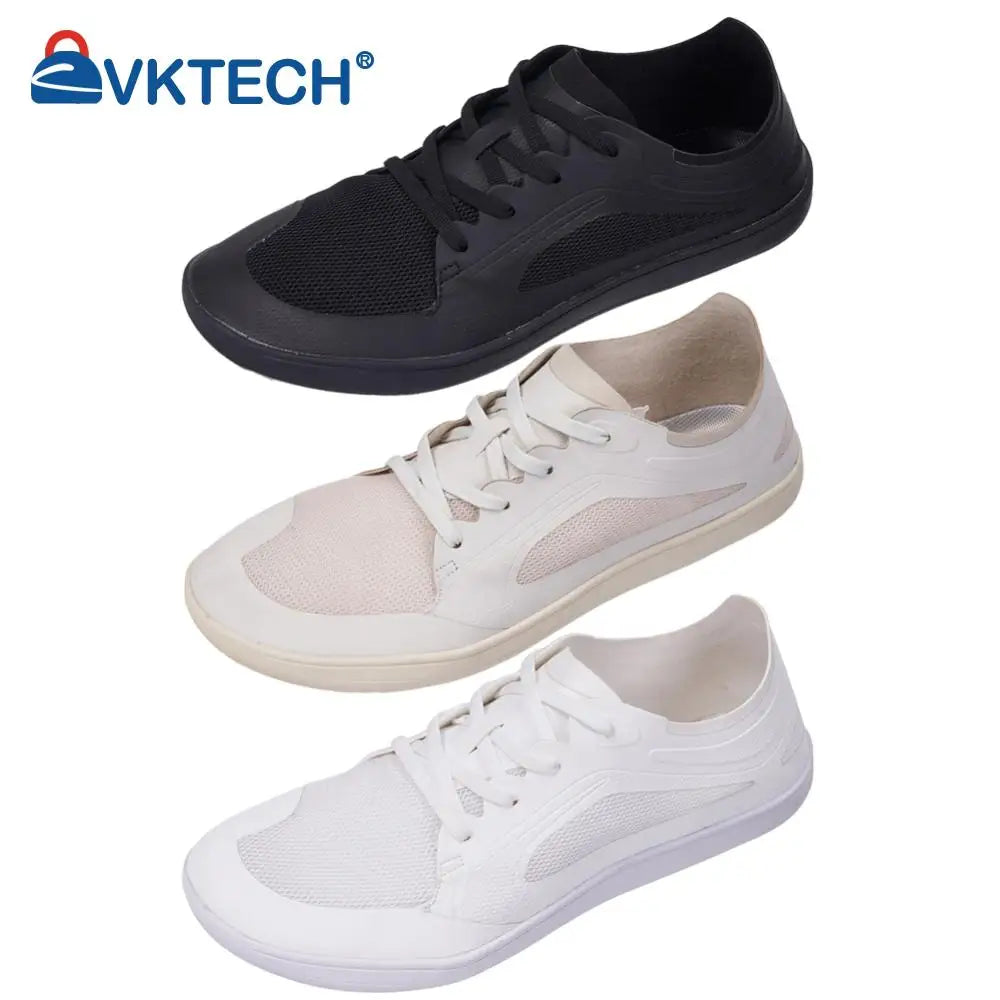 Unisex Wide Barefoot Shoes Breathable Wide Toe Cross Trainer Lightweight Trekking Shoes Fitness Gym Sneakers for Hiking Climbing