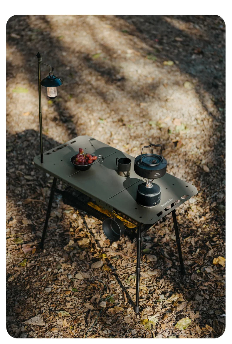 H02 IGT Table Camping Multifunctional Tactical Table Height Adjustable Desk Kitchen Folding Table BBQ Picnic