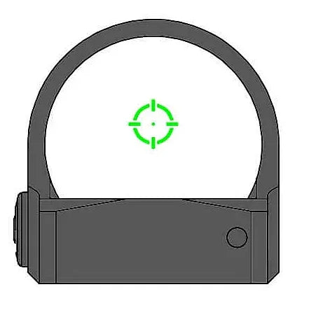 Original Gideon Optics OMEGA 3 MOA Red Dot Sight Shake Awake Parallax Free For Glock Pistol Shotgun Weapons