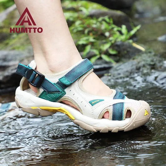 Summer Hiking Shoes Outdoor Sandals for Women Breathable Water Beach Womens Sandals Camping Climbing Aqua Sneaker HT-9602