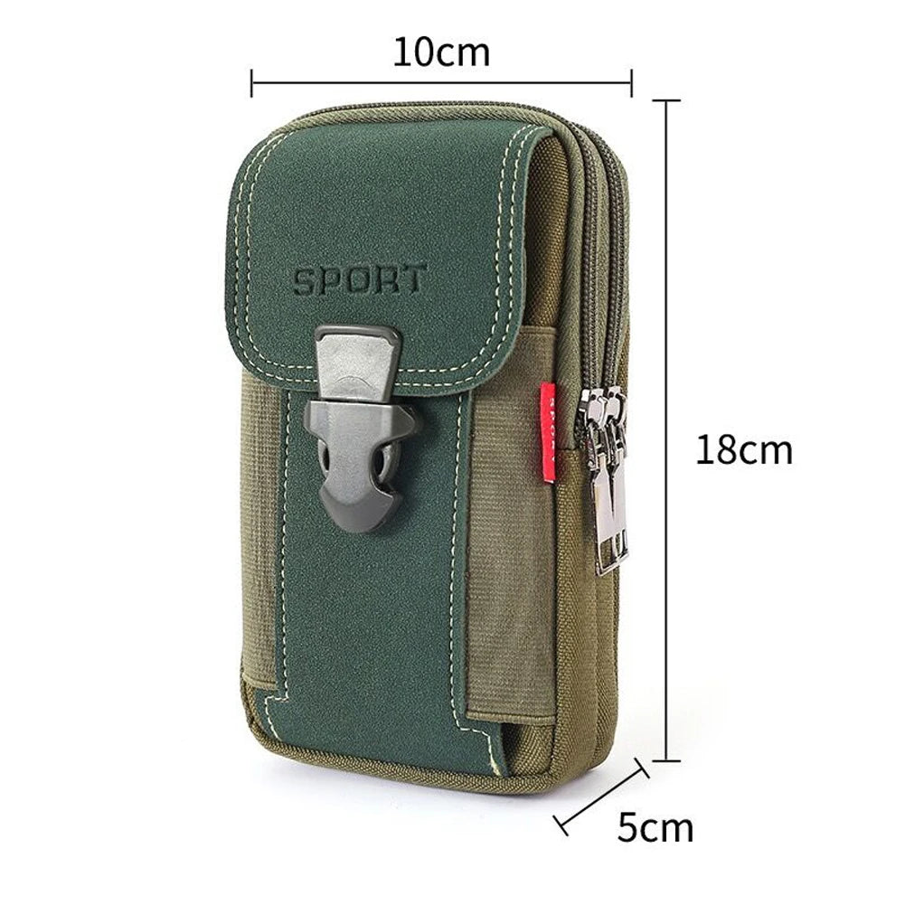 Molle Bag Men Tactical Molle Pouch Belt Coin Purse Waist Bag Outdoor Waist Fanny Pack Phone Pouch Camping Bags