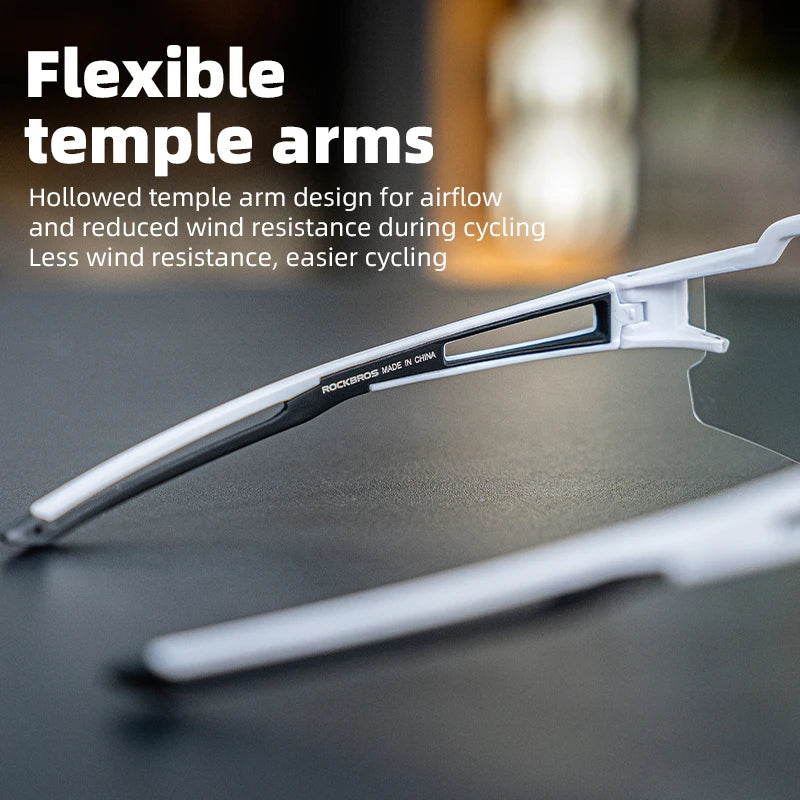 Cycling Glasses Photochromic Polarized Lens Bike Glasses UV400 Protection Eyewear Sunglasses MTB Road Bicycle Goggles