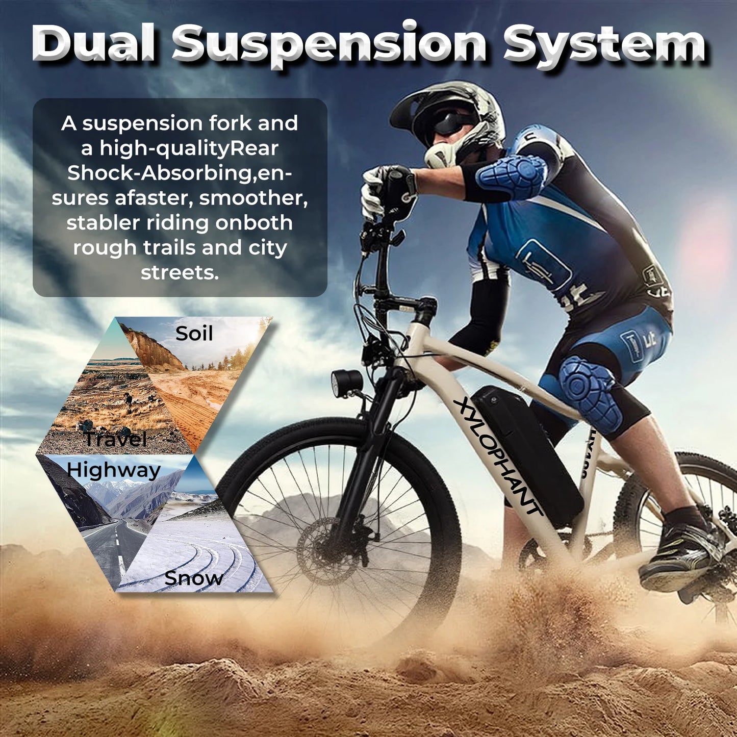 【1 Year Warranty】 Electric Bike,26" Fat Tire Ebike for Adults,350W Peak,Electric Mountain Bike,19.9mph,E bike UL2849