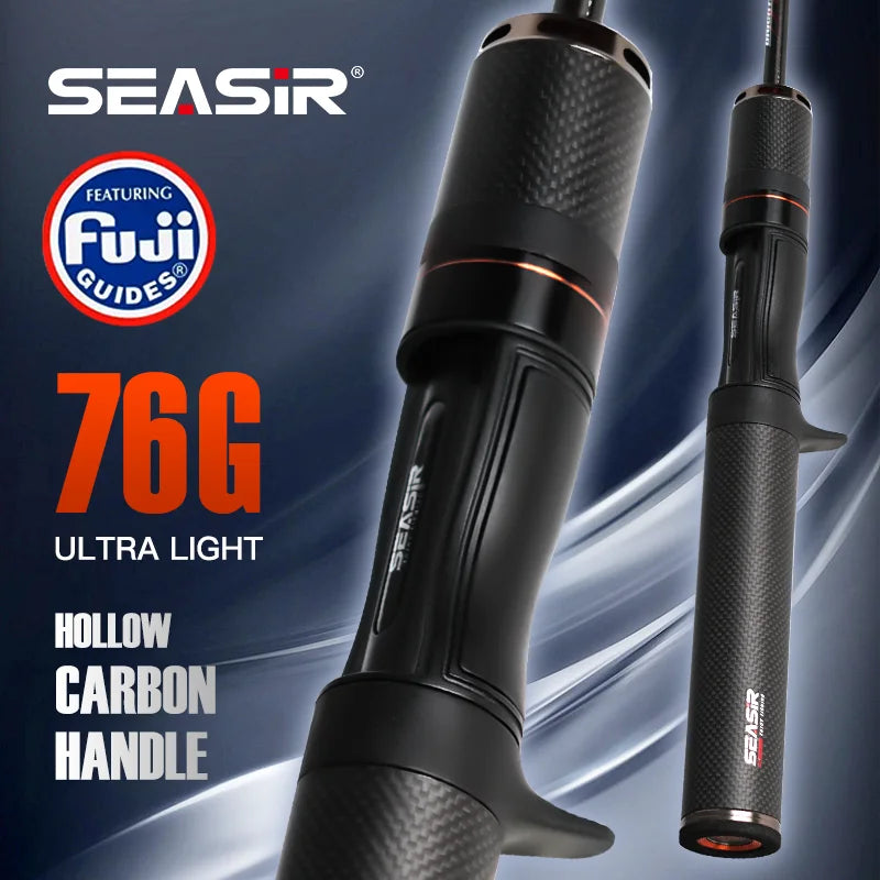 Black Arrow Spining Baitcasting Fishing Rod 4.92FT LureWeight 0.8-10gUL Carbon Fiber FUJI O Guide Rings BFS Two Sections