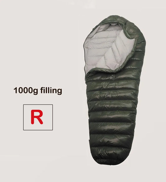 Cold Temperature Winter Sleeping Bag Down Sleeping Bag Winter Camping Sleeping Bag Double