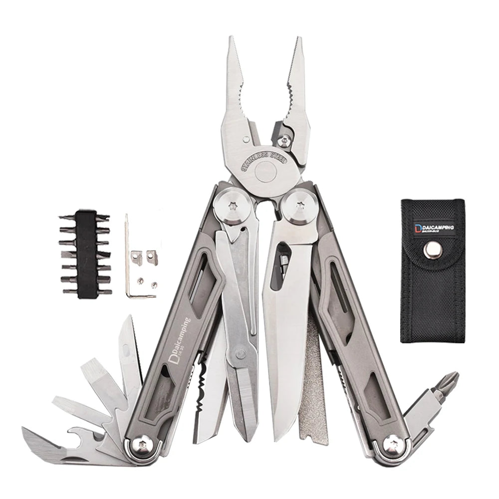 DL301 DL30 DL1 Diy Multi Tool Folding  Knife Multi-tool Clamp EDC Manual Hand Tools Multifunctional Plier Multitools