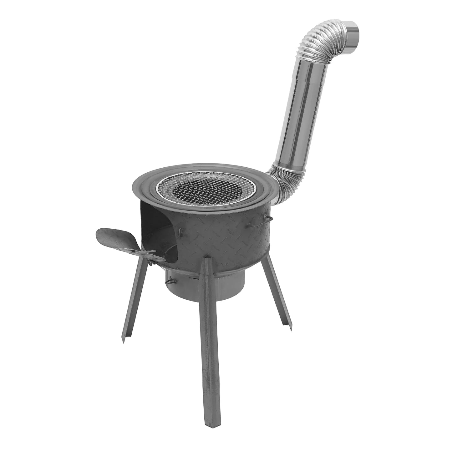 NEW Portable Camping Wood Stove, Indoor Outdoor Multifunction Wood Burning Stove,for heating,barbecuing, frying, deep-frying