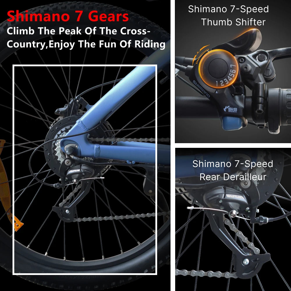 Q5 Electric Bikes for Adults 1000W 48V 13AH Ebikes E Bikes Electric Bicycles 50km/h Electric Dirt Bike Electric E Bikes