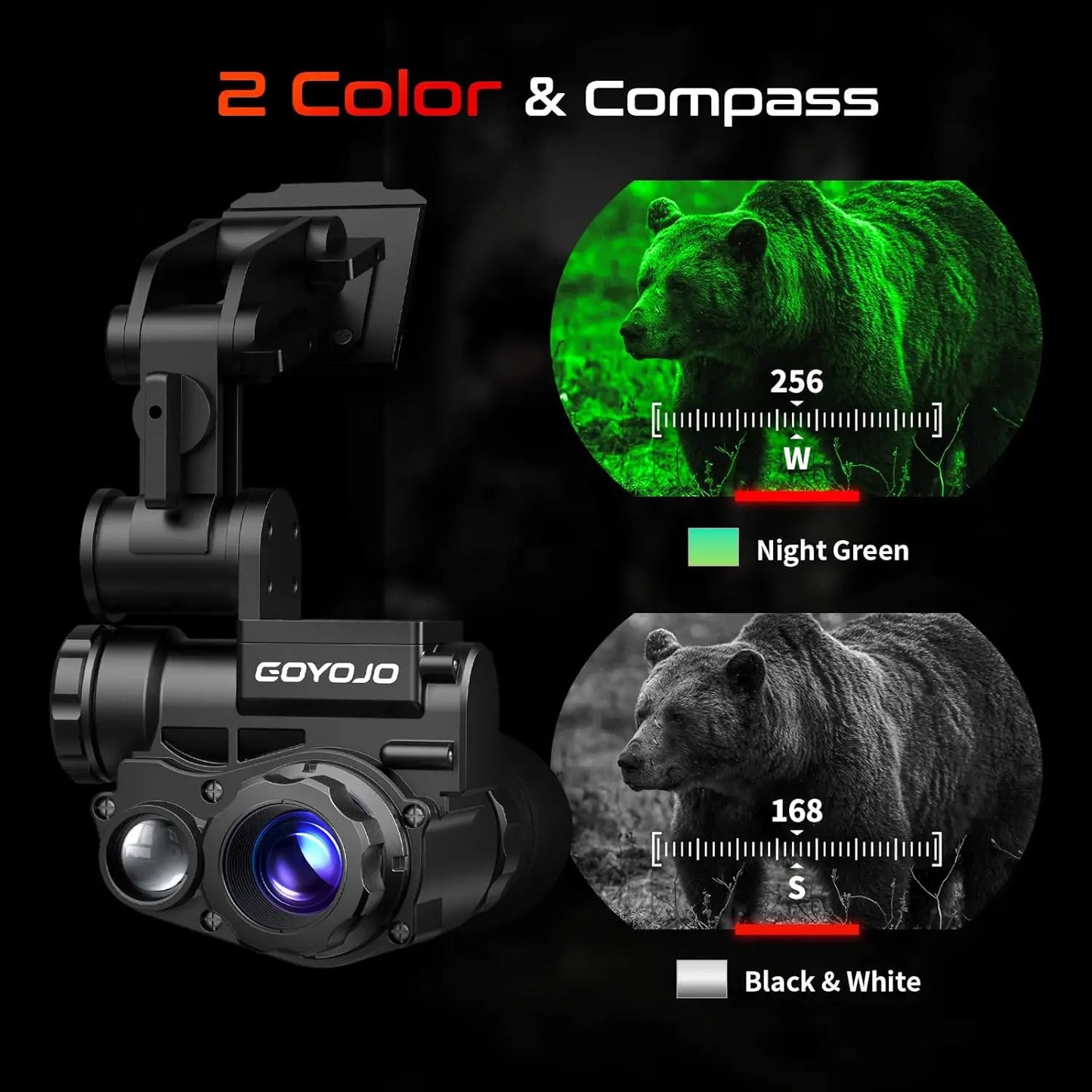Night Vision Goggles- NVG10 Night Vision Scopes with Photo and Video Shooting, NVG Digital Vision Distance 200M for Outdoors, Camping