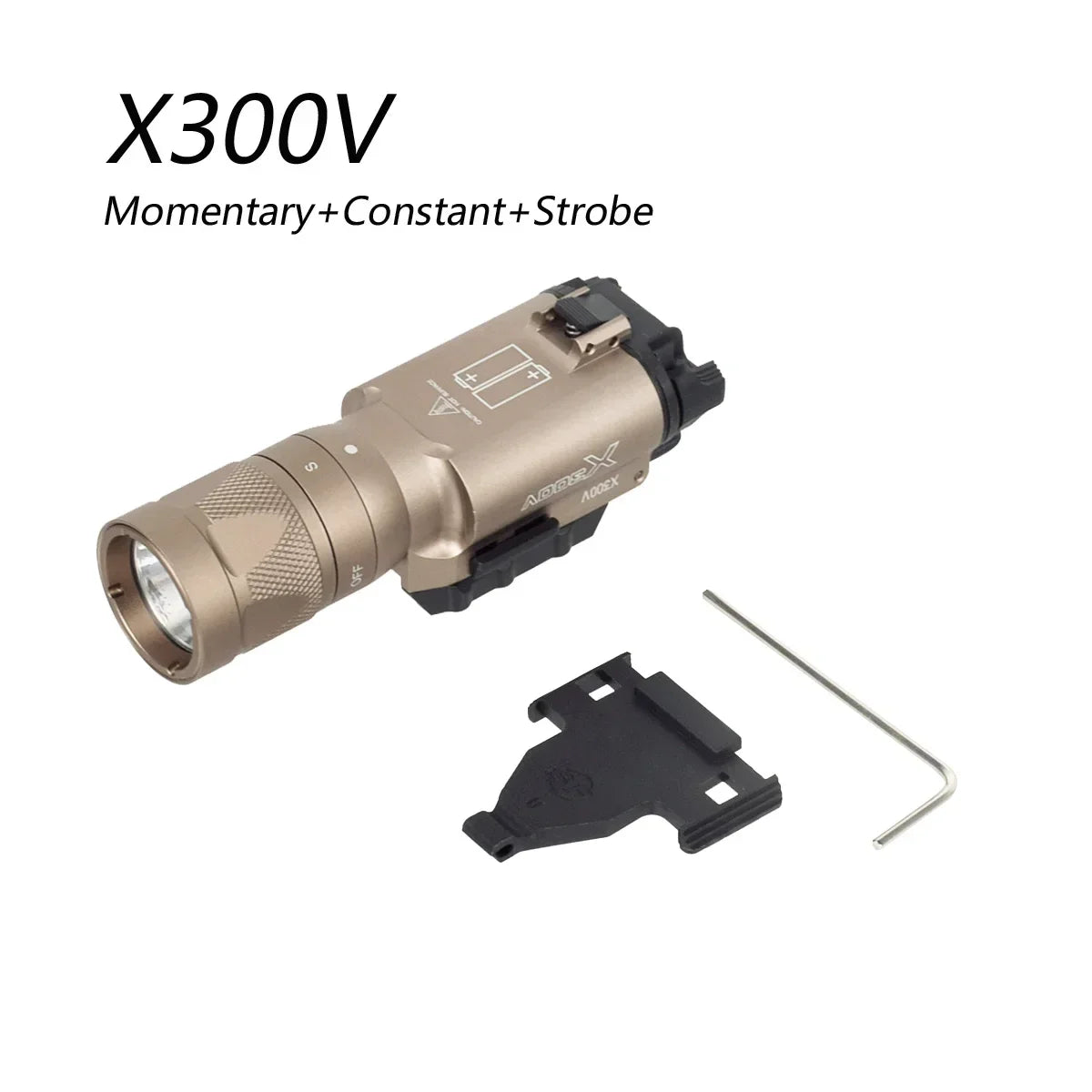 Tactical SureFire X300 Ultra X300V X300V-IR X300UH-B XH15 XH35 Pistol Gun LED Light Fit 20mm Rail Airsoft Hunting Flashlight
