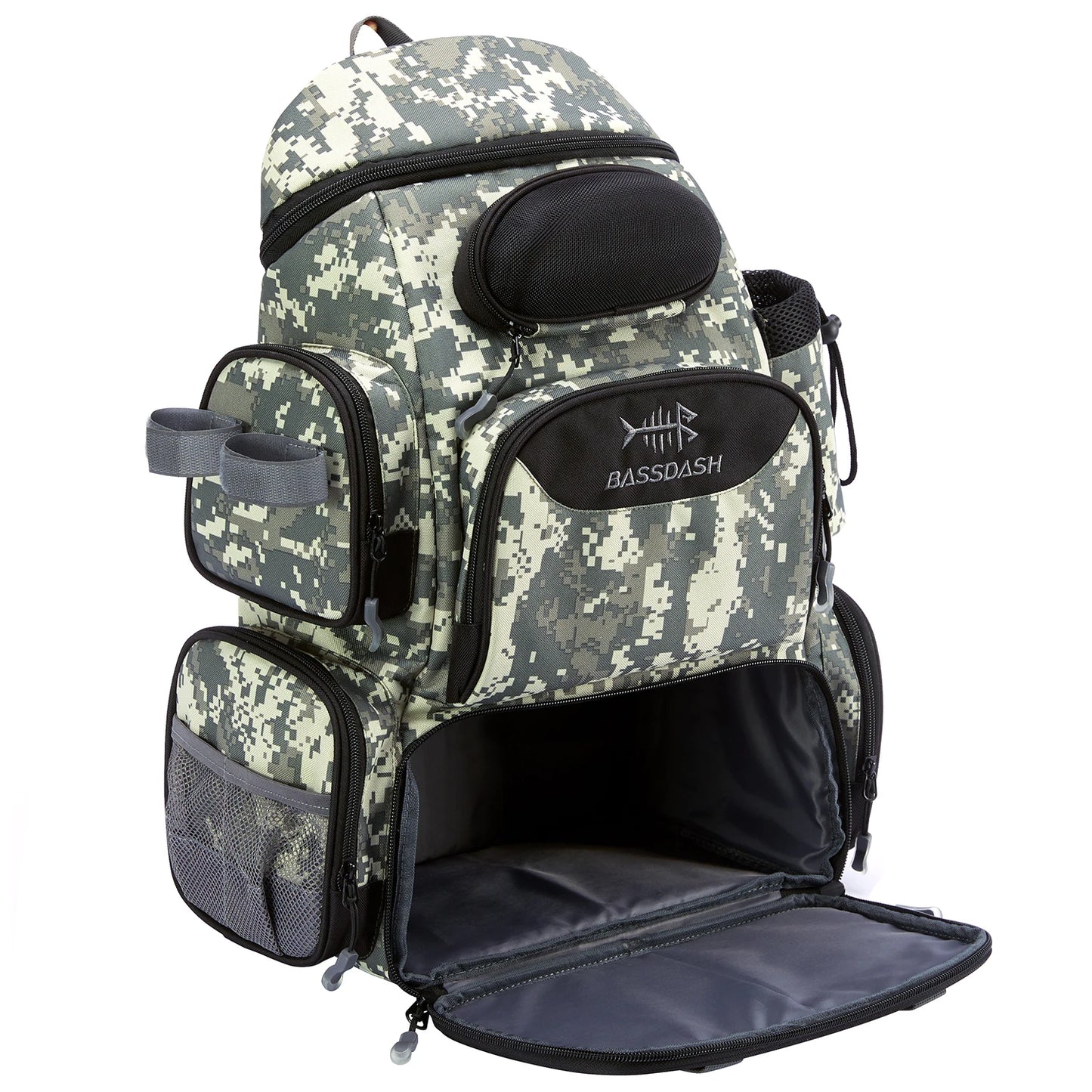 Fishing Bag Tackle Backpack Lightweight Tactical Tackle Box Multifunctional