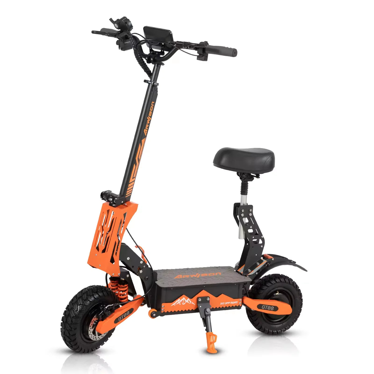 5600W Adult Electric Scooter Dual Motor Top Speed 46MPH,60V27AH, 11-inch Off-Road Tires Sport Folding eScooter