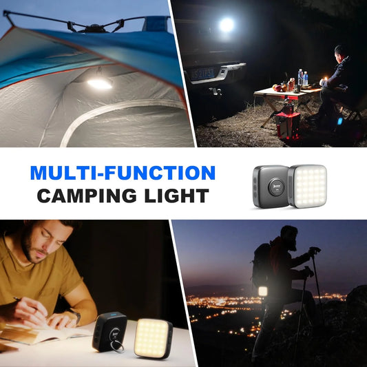 F5 Multifunctional camping Light 500 Lumens IP64 Type-c Charging Mobile power bank Outdoor camping tent lights