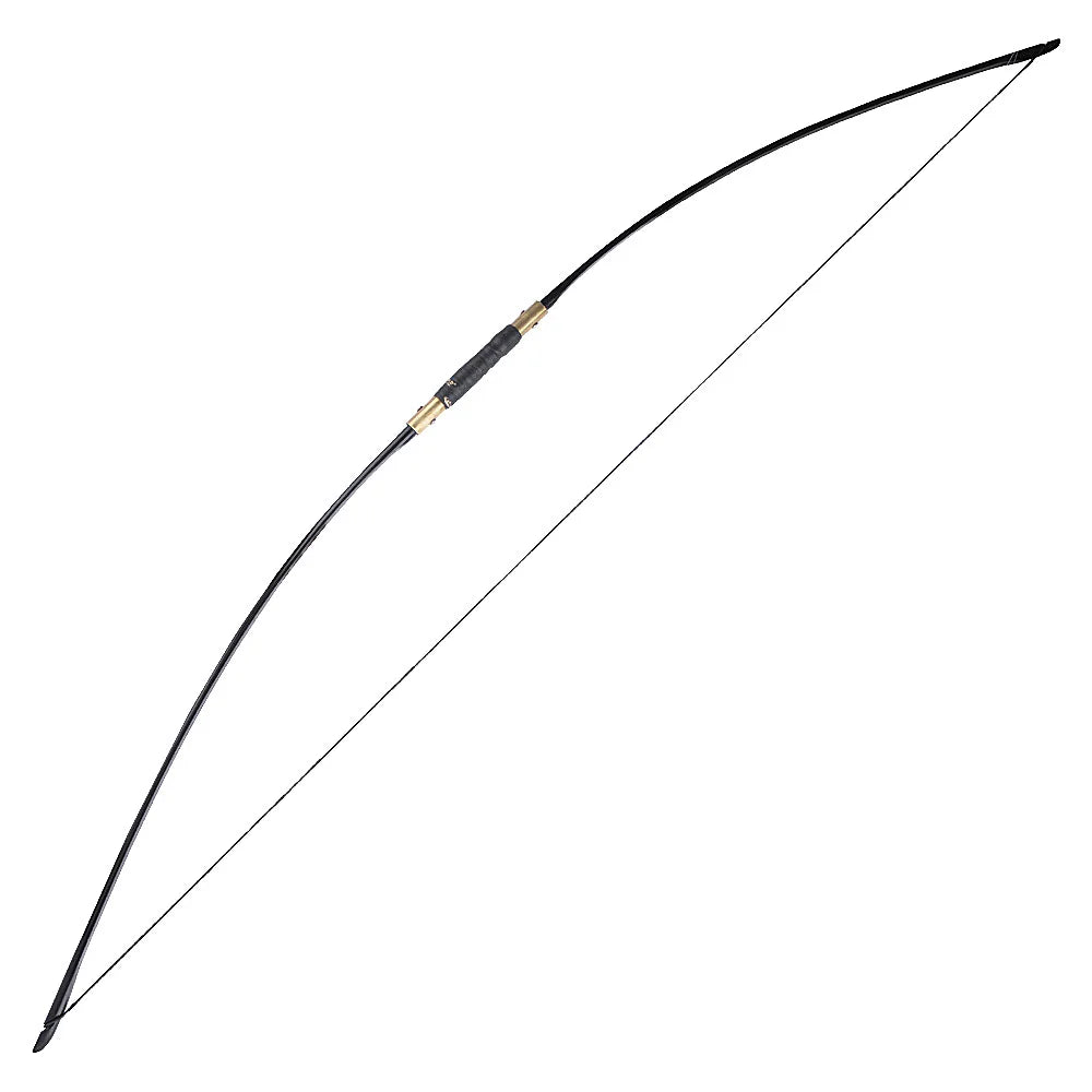 English Longbow 64.5" 60/65/70lbs RH/LH Compatible Arrow Set for Adults Archery Hunting Shooting Target Practice Outdoor Sports Durable Traditional Hunting Bow Accessories