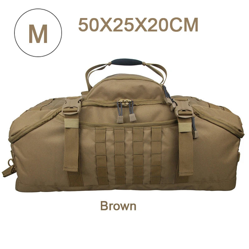 30L 45L 80L Outdoor Mountaineering Bag Molle Tactical Backpack Large Duffel Bag Hiking Camping Travel Bags