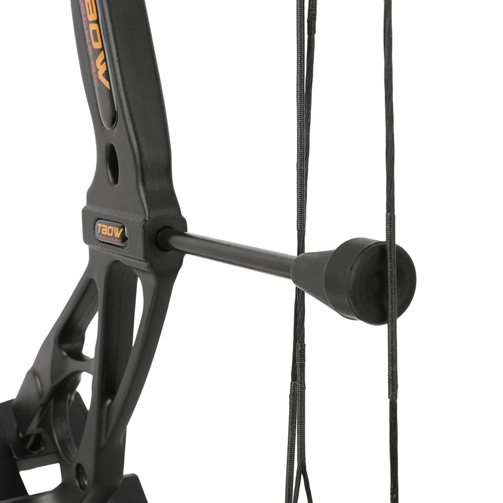 Archery Compound Bow 0-70lbs Adjustable Durable Aluminum Alloy Riser for Beginners Hunting and Target Shooting Practice