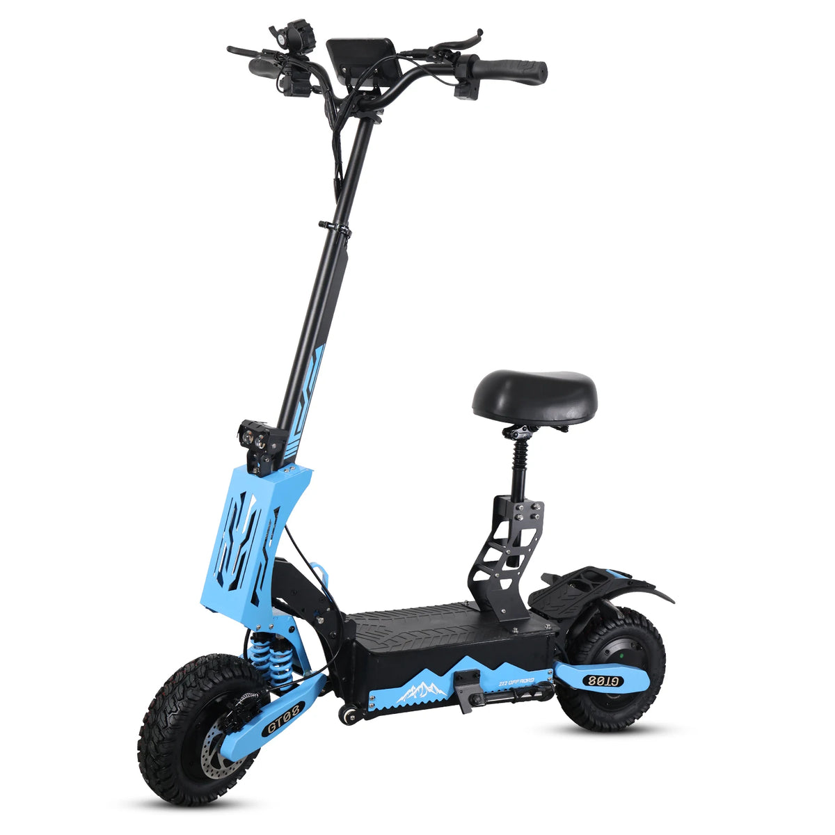 5600W Adult Electric Scooter Dual Motor Top Speed 46MPH,60V27AH, 11-inch Off-Road Tires Sport Folding eScooter
