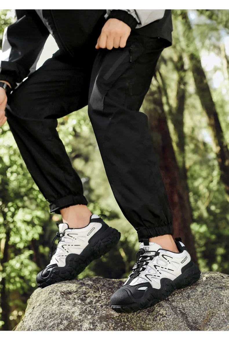 Hiking Shoes Women Anti-slip Low-top Outdoor Sports Shoes Women Lace-up Comfortable Soft Breathable Casual Sneakers Women Shoes