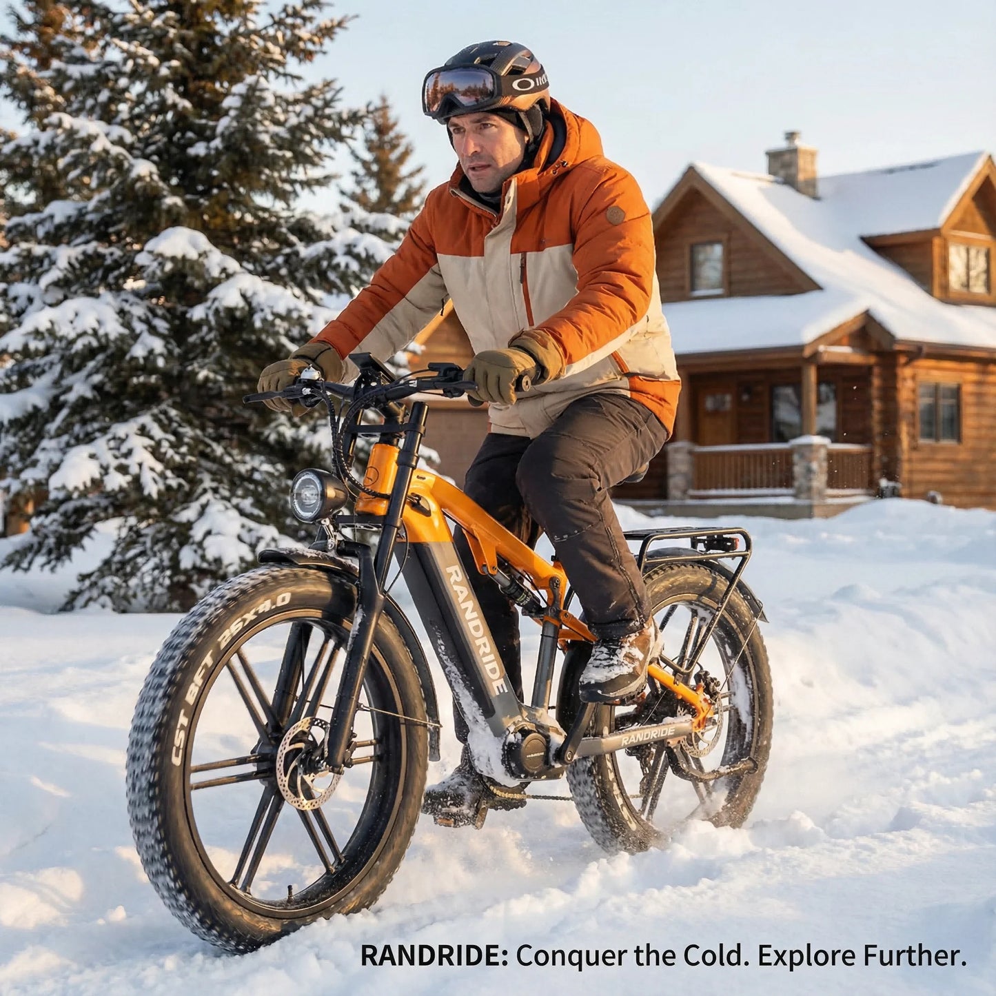 Electric Bicycle 2000W Motor 48V 20Ah Battery 50km/h E-Bike 26x4 Inch Tire Off-road Electric Bike Mountain Ebike Snowmobile Bike