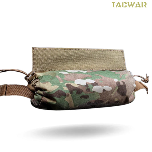 IFAKon Roll 1 Trauma Pouch, IFAK First Aid Kit EDC Medical Rapid Belt Bag Waist Bag for Hunting Airsoft Plate Carrier Chest Rig