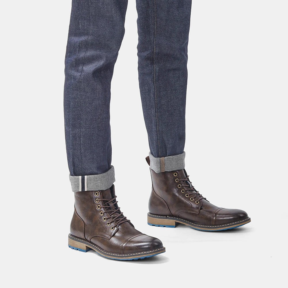 Size 8~13 Men Boots Fashion Brand Comfortable Ankle Boots For Men