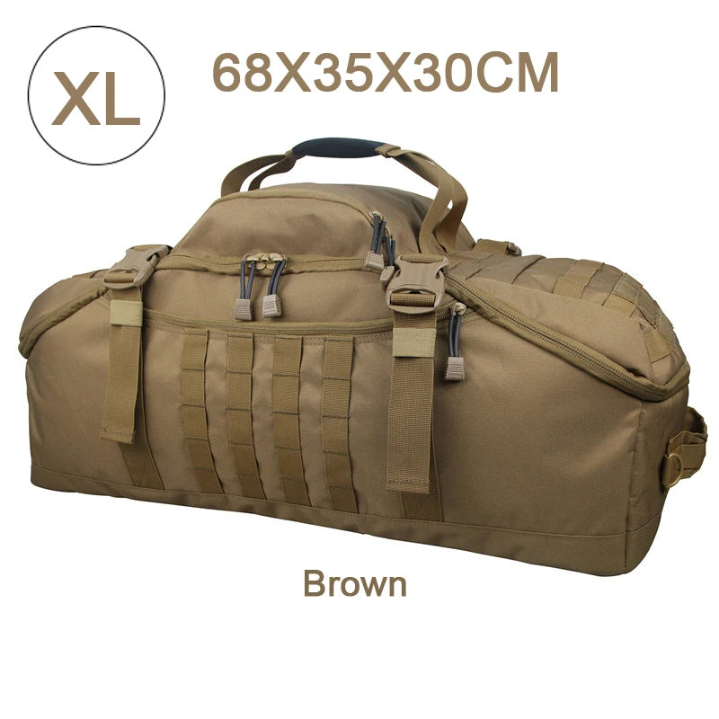 30L 45L 80L Outdoor Mountaineering Bag Molle Tactical Backpack Large Duffel Bag Hiking Camping Travel Bags