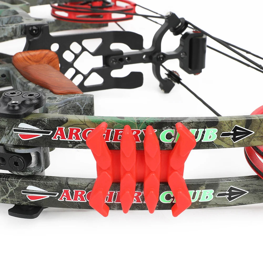 Right Hand Compound Dual-use Bow 30-60lbs 19" Axle Hunting Steel Ball 420FPS  Outdoor Target Shooting Hunting