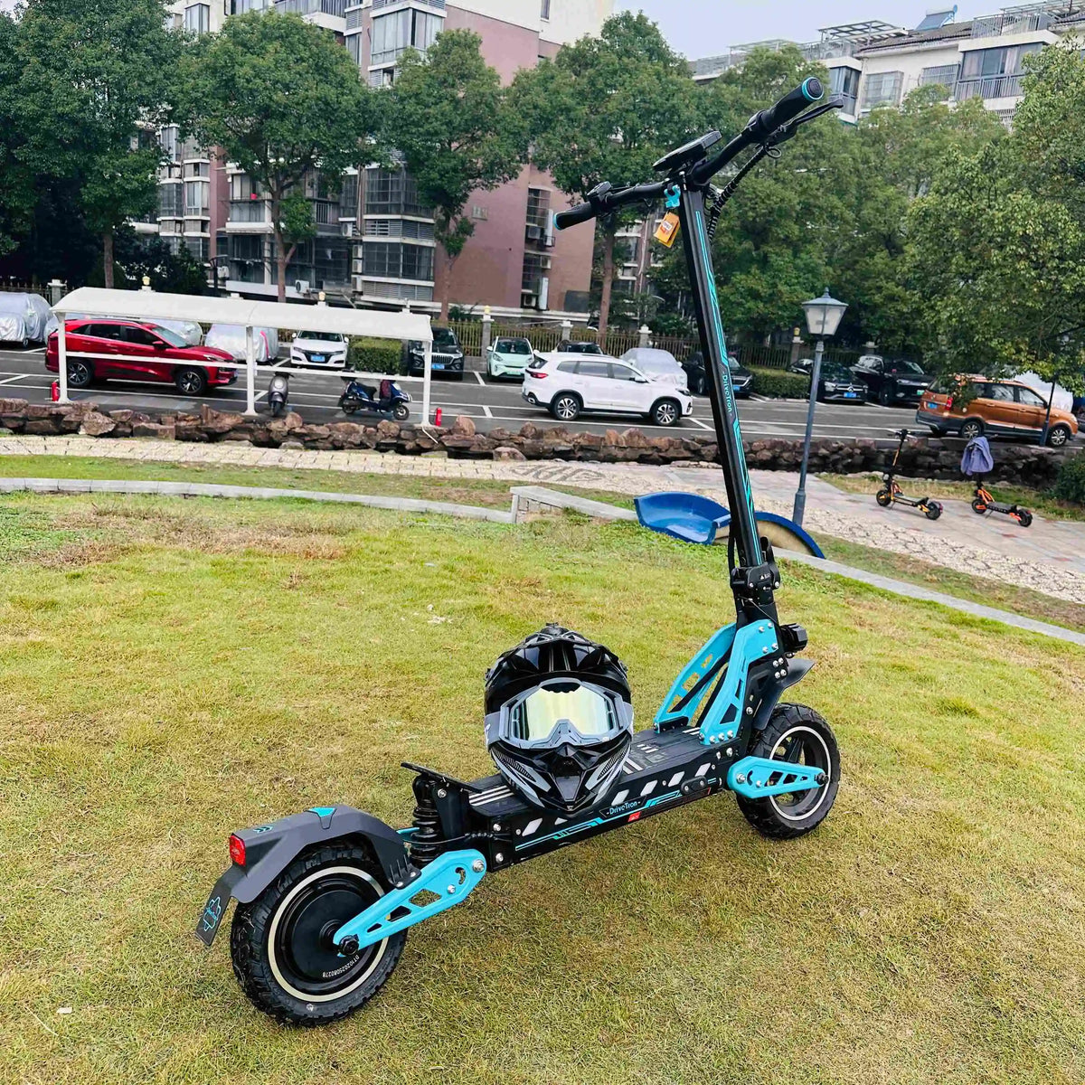 31mph 50kmh Double Absorber Brake Powerful Off-road Adult Big 48V 10inch Tires Adult Electric Scooter