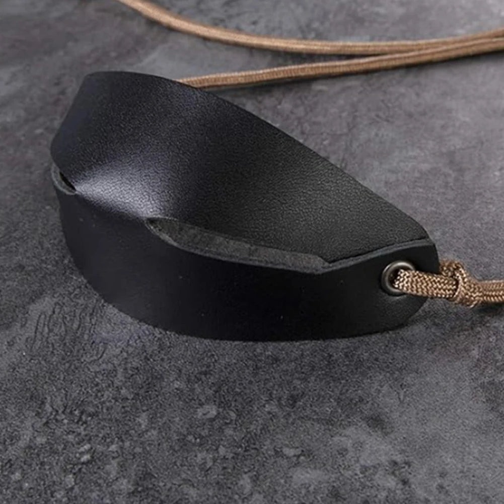 Handmade Leather Shepherd Sling Old-Fashioned Slingshot for Outdoor Sports Camping Shooting Hiking Hunting Accessories