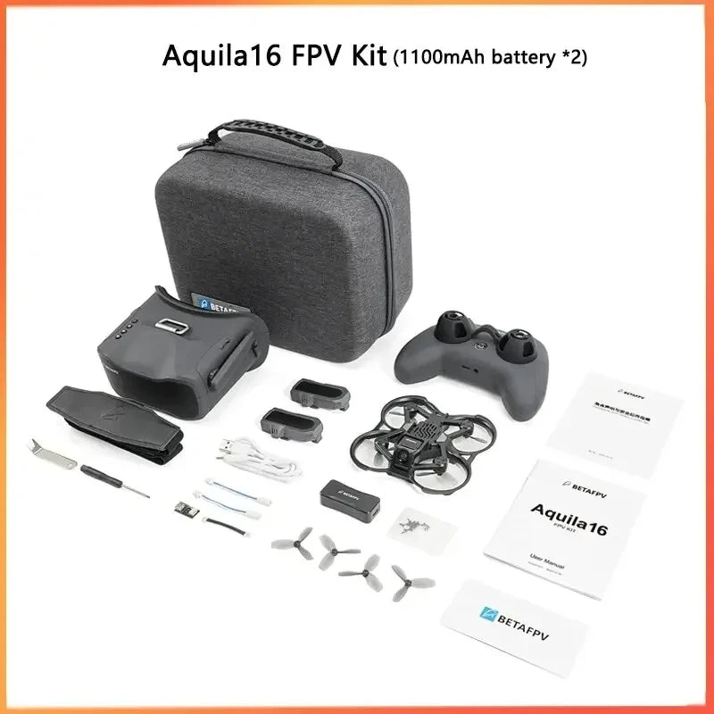 Aquila16 FPV Kit Brushless Racing Drone Professional Quadcopter Indoor Outdoor Camera Drone