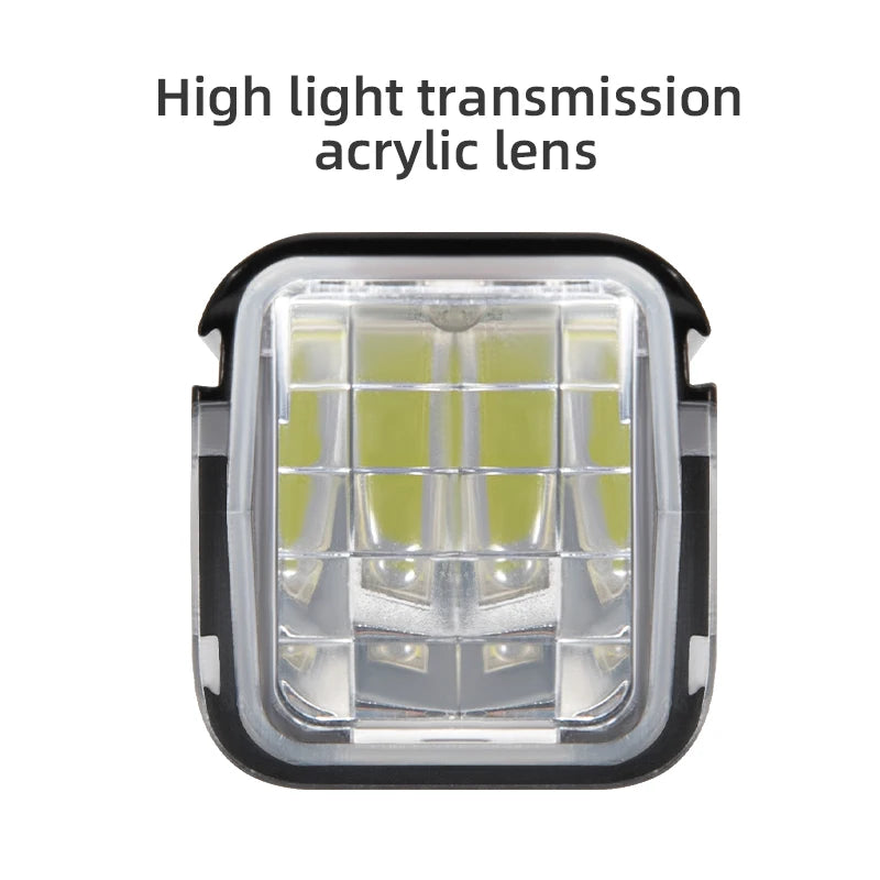 Bicycle Light Type-C Rechargeable Light  MTB Road Bike Light LED Flashlight IPX6 Cycling Outdoor Headlight Accessories