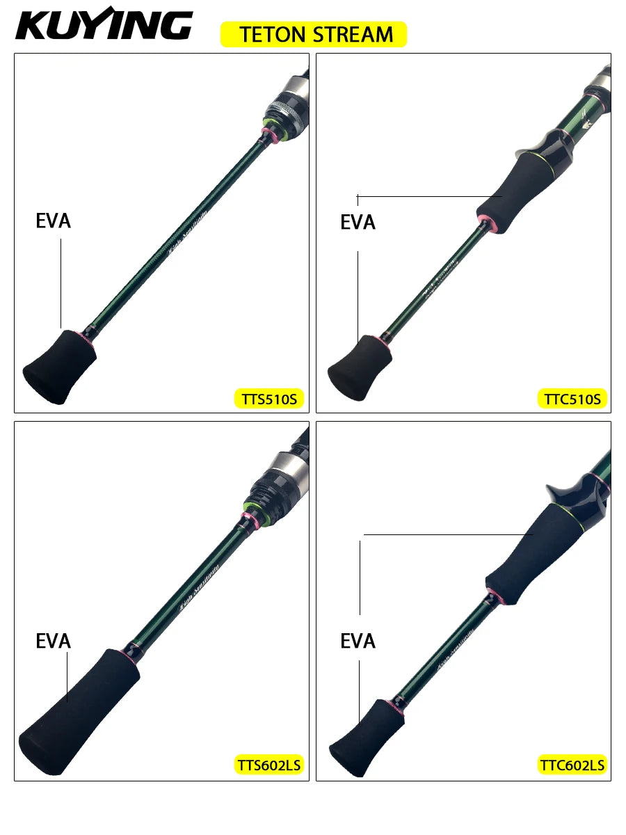 Spinning Casting Rod For Fishing Lure Rods BFS Pole Carbon 0.8-8g 1-8lb FUJI Parts Baitcaster