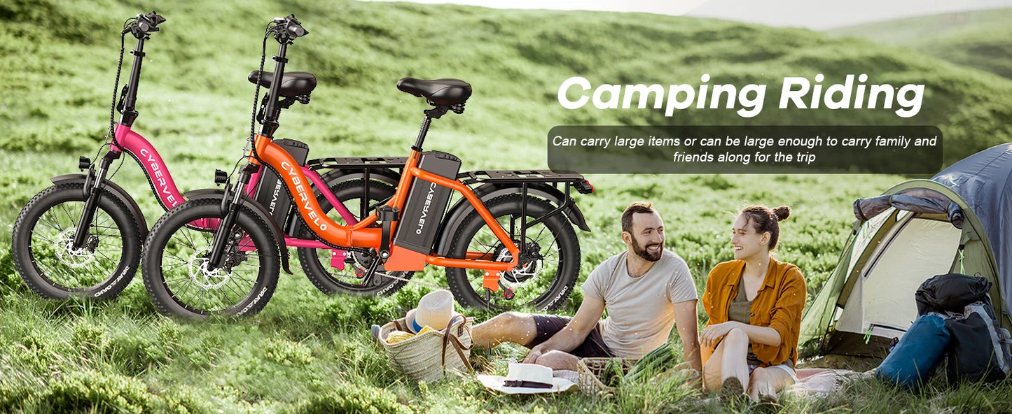 1000W Peak Electric Bike for Adults Foldable 28+MPH 80Miles Removable Battery Fat Tire Off-road E-bike EK4 EK5 Mars700
