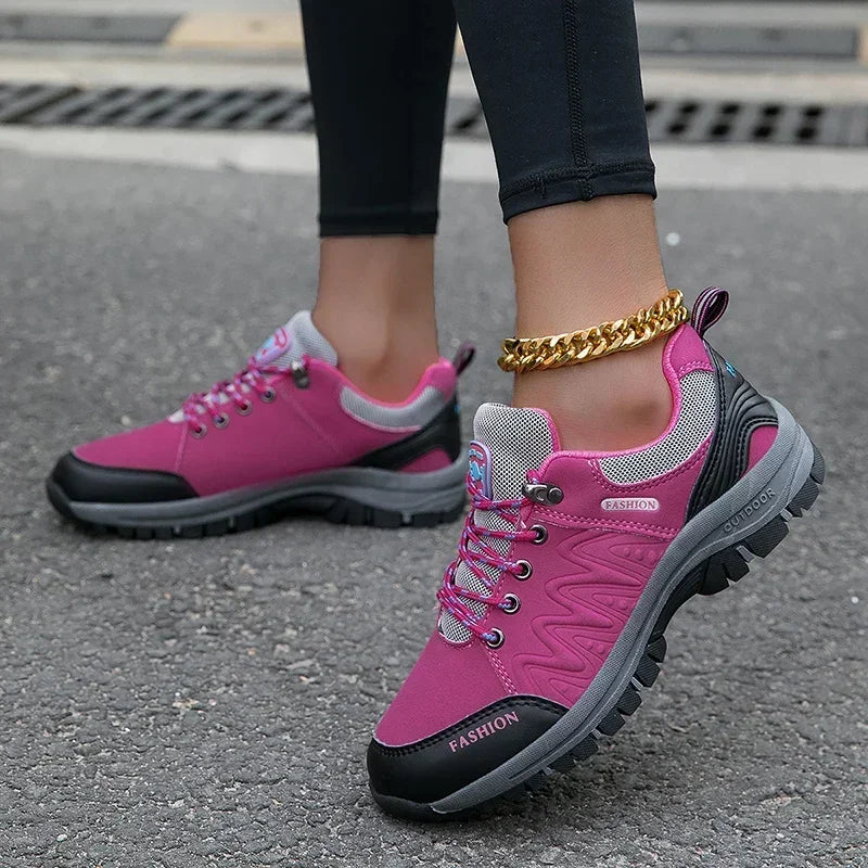 Women Hiking Shoes Outdoor Sneakers Non Slip Walking Shoes Comfortable Footwear Climbing Jogging Boots Sports Shoes for Wamen