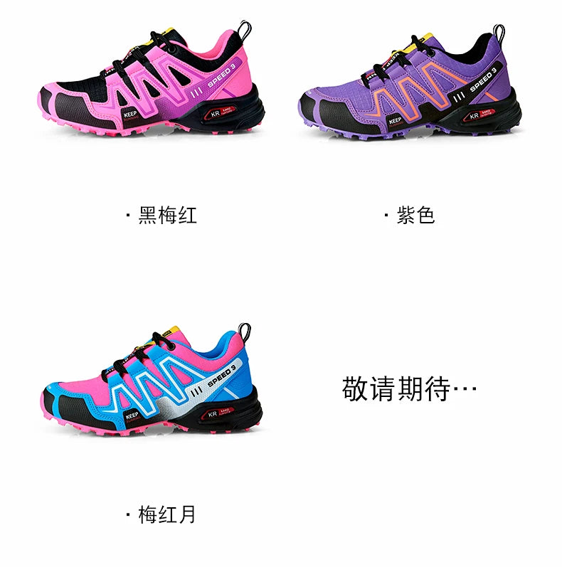 2025Summer Breathable Comfortable Lightweight High-Quality Outdoor Women's Shoes Solomon Series Hiking Shoes Couple Style36-42