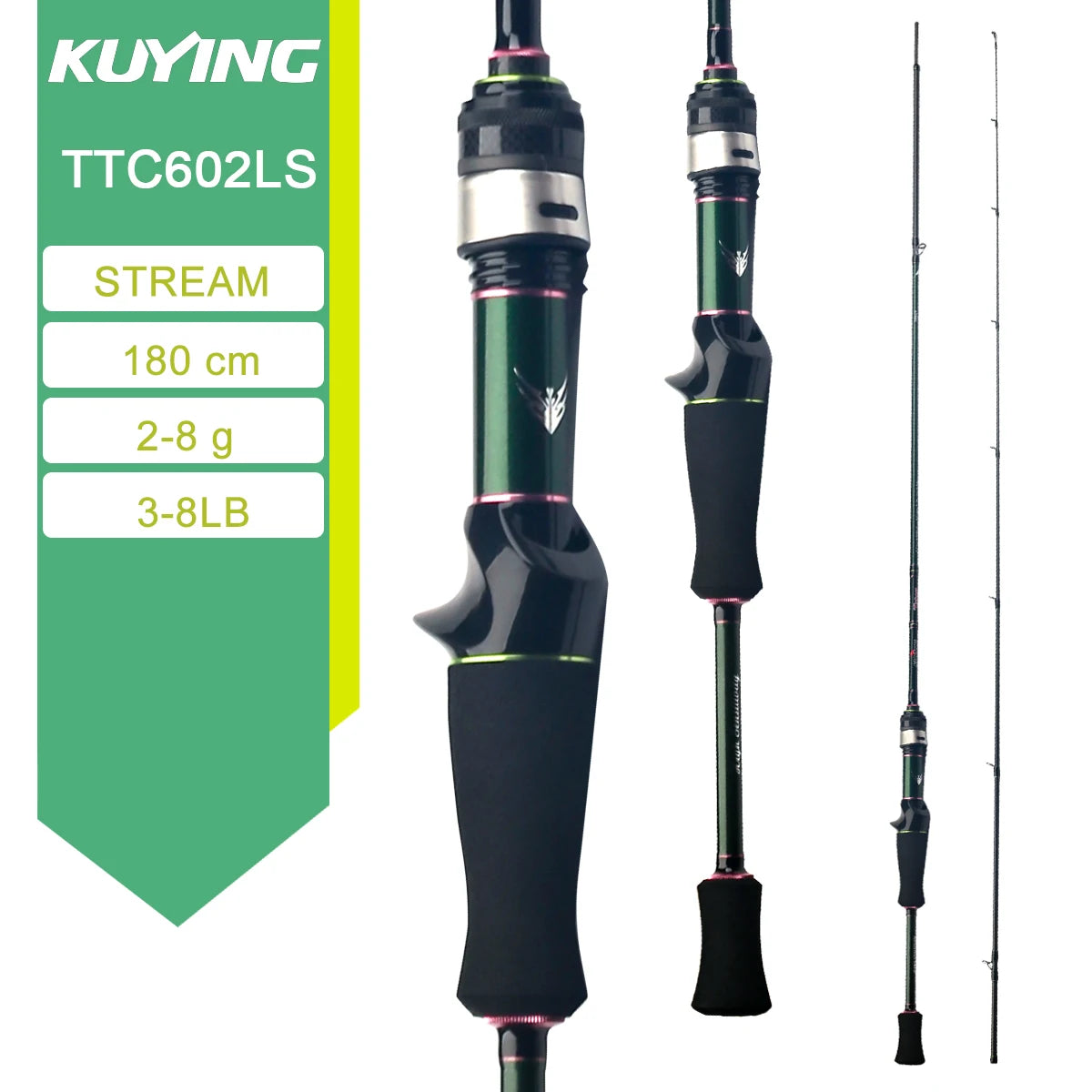 Spinning Casting Rod For Fishing Lure Rods BFS Pole Carbon 0.8-8g 1-8lb FUJI Parts Baitcaster