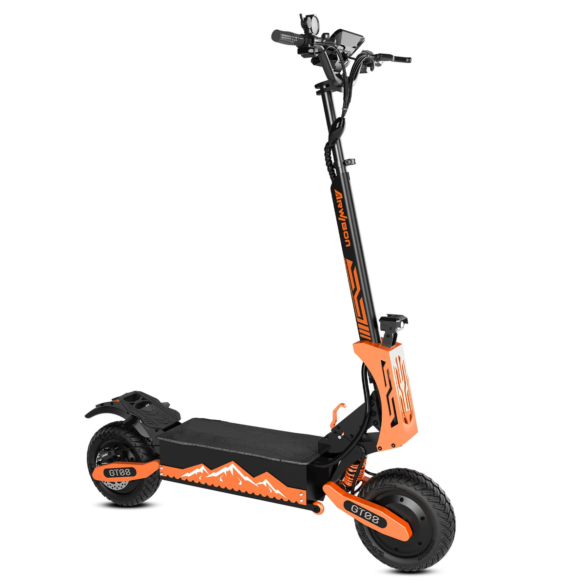 5600W Adult Electric Scooter Dual Motor Top Speed 46MPH,60V27AH, 11-inch Off-Road Tires Sport Folding eScooter
