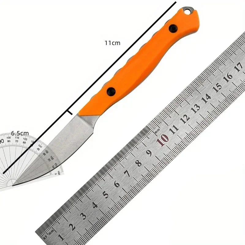BM 15700 Fixed Blade Knife CPM-154 Blade Santoprene Handle Durable Outdoor Camping EDC Hiking Portable Multitool Straight Knives