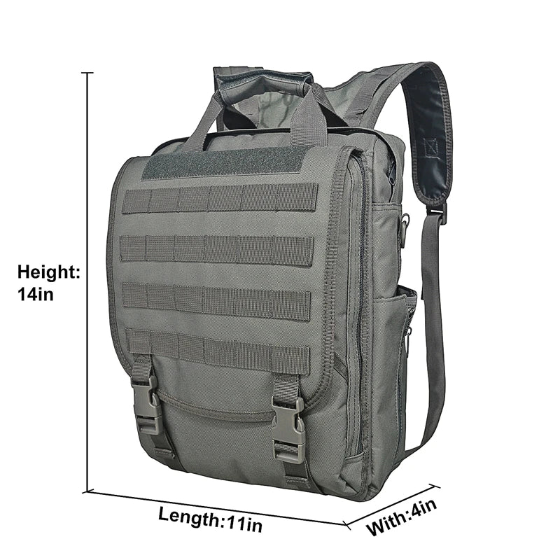 Laptop Bag Tactical Messenger Bags Computer Backpack Fanny Belt Shouder Camping Outdoor Sports Bag