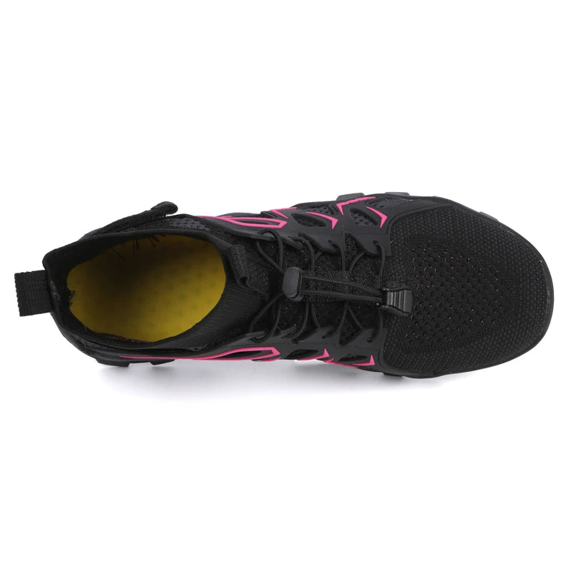 Women Hiking Shoes Outdoor Professional Non-slip Trekking Boots Breathable Lightweight Soft Trail Running Shoes 35-42