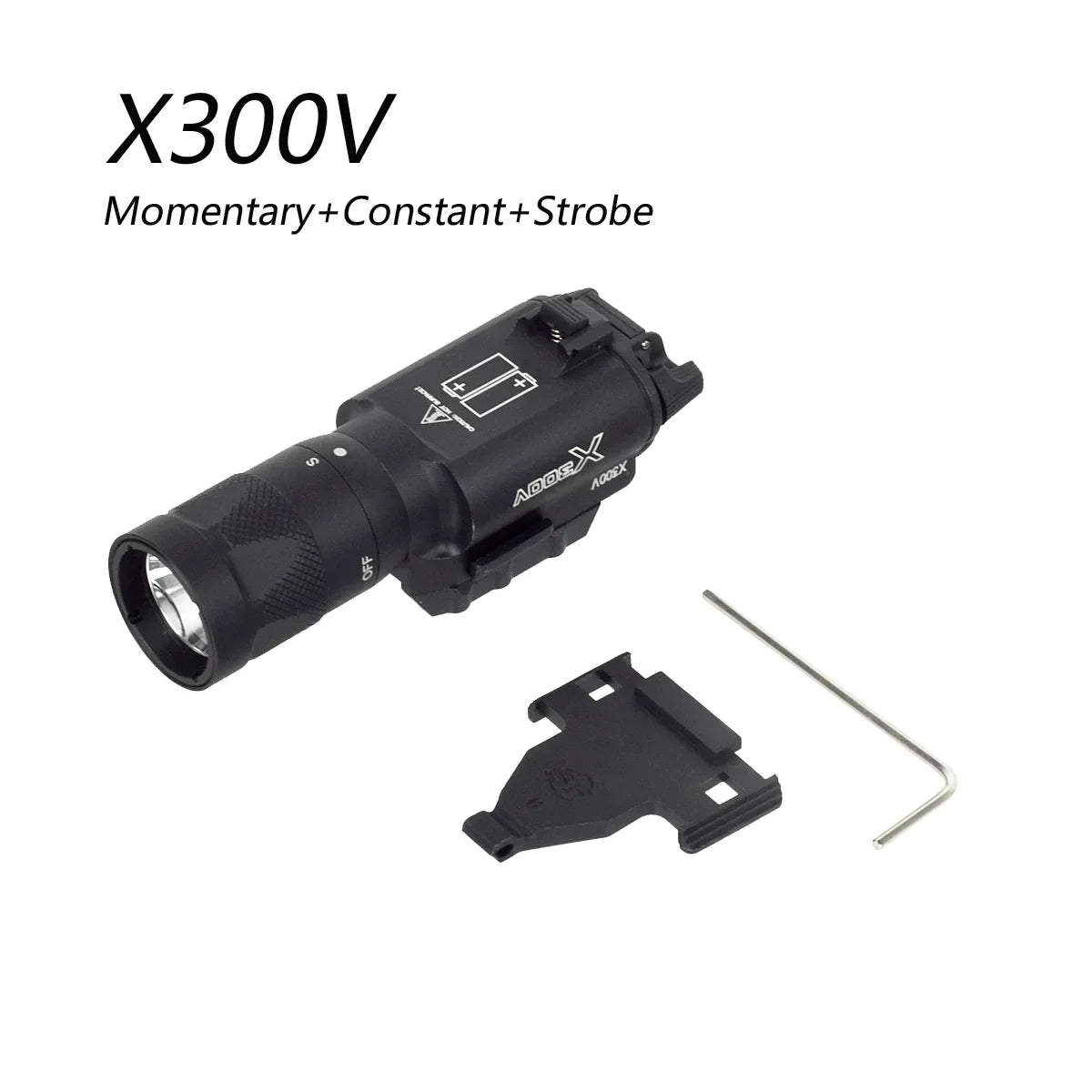 Tactical SureFire X300 Ultra X300V X300V-IR X300UH-B XH15 XH35 Pistol Gun LED Light Fit 20mm Rail Airsoft Hunting Flashlight