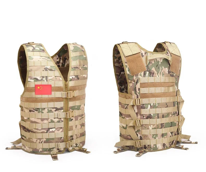 Tactical Molle Vest Military Army Swat Utility Airsoft Vests Outdoor Sports Waistcoat CS Fishing Hunting Security Gear